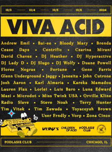 VIva Acid 2024 Lineup